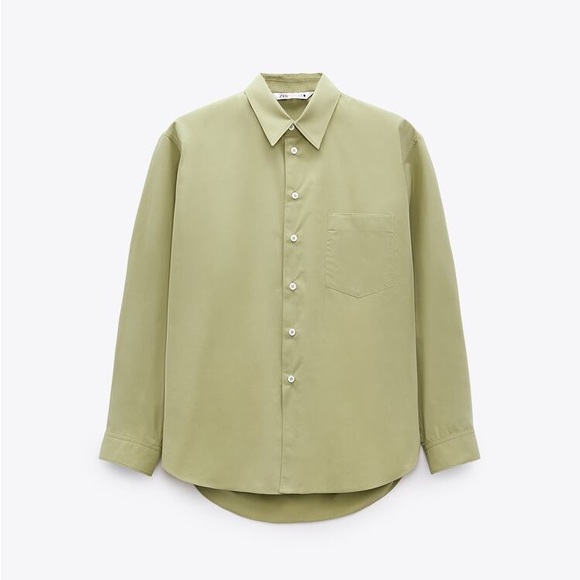 ZARA poplin shirt small - Picture 7 of 11